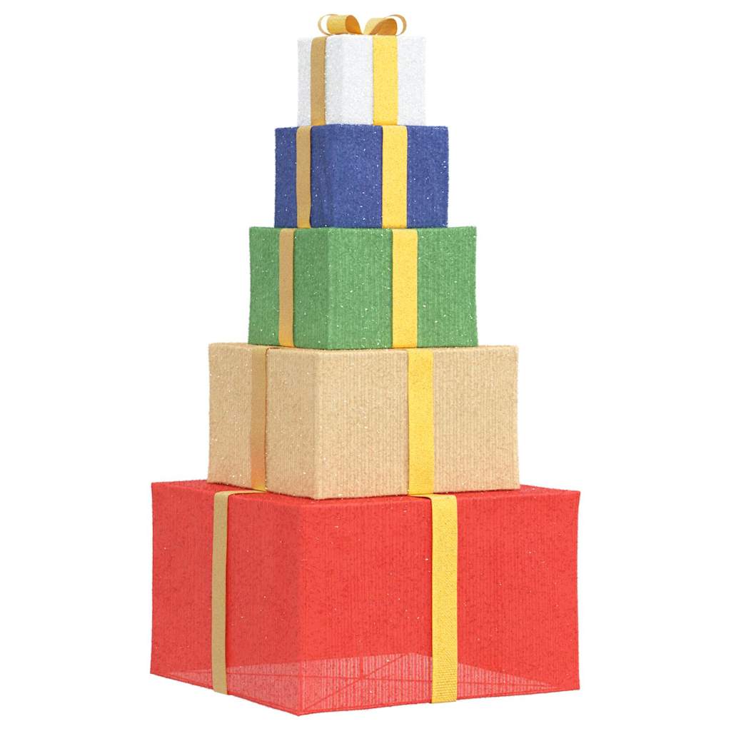 VidaXL Weihnachtsdekorations-Geschenkbox mit 250 warmweißen LEDs