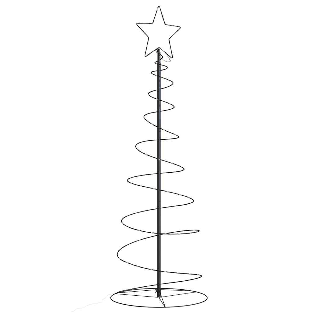 VidaXL LED-Weihnachtsbaum, 100 LEDs, warmweiß, 150 cm