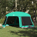 Vidaxl zwembadtent uitneembare buiten- gaaswanden 618x532 cm zeegroen
