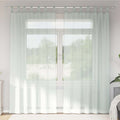 Vidaxl gordijnen met lussen 2 st 140x245 cm lichtgrijs