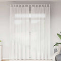 Vidaxl gordijnen met lussen 2 st 140x260 cm wit