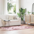 Vidaxl hoogpolig vloerkleed navarra 120x170 cm polyester stoffig roze