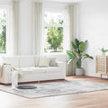Vidaxl hoogpolig vloerkleed navarra 200x290 cm polyester zilvergrijs