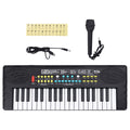 VidaXL elektrisches Piano-Keyboard mit 37 Tasten und Mikrofon
