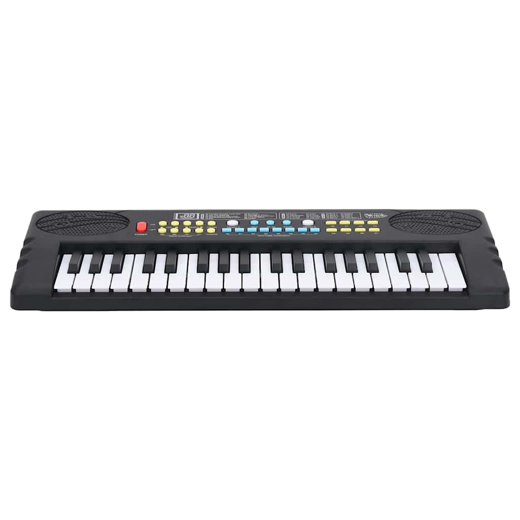 VidaXL elektrisches Piano-Keyboard mit 37 Tasten und Mikrofon