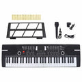 Vidaxl 61 toetsen piano elektrisch keyboard met muziekstandaard