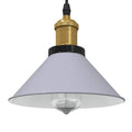 Vidaxl hanglamp in hoogte verstelbaar e27 ø22 cm metaal glanzend grijs