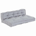 Vidaxl modulair bank 2 pcs grijs 120 x 80 x 38 cm stof