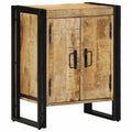 Vidaxl schoenenkast met plank bruin 56 x 35 x 70 cm massief mangohout