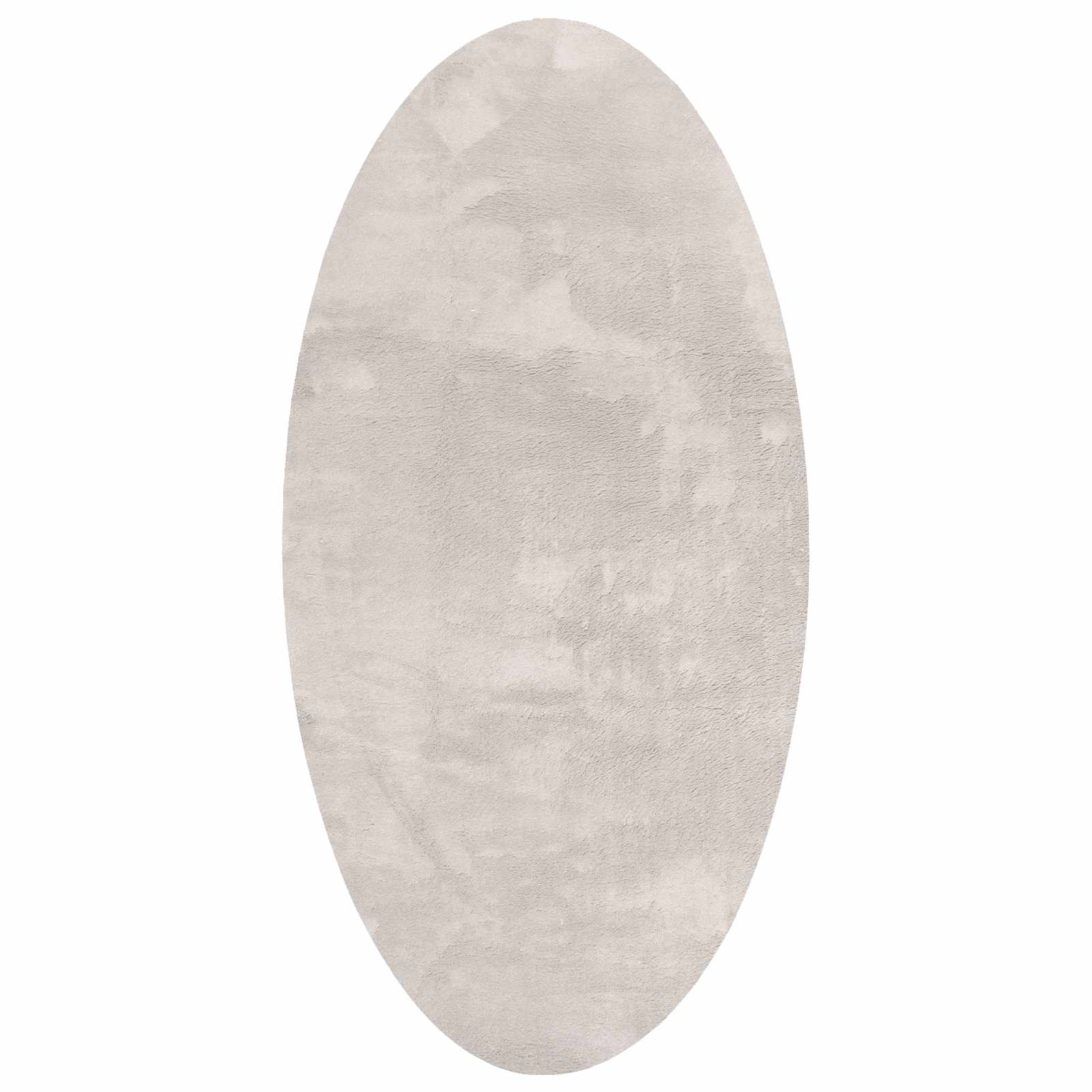 Vidaxl vloerkleden ovaal huarte zand 80 x 150 cm 100% polyester