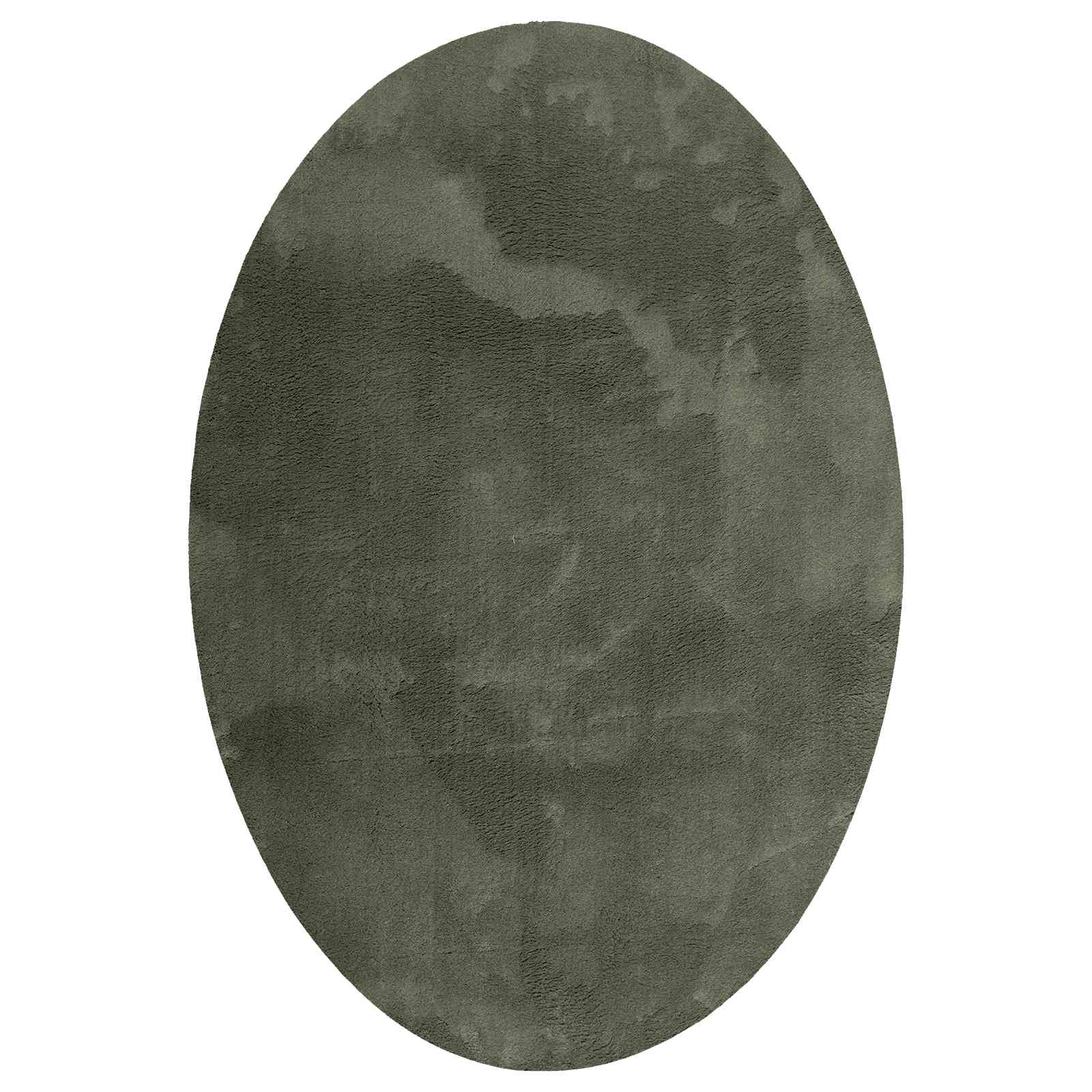 Vidaxl vloerkleden ovaal huarte bosgroen 140 x 200 cm 100% polyester