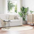 Vidaxl vloerkleden huarte crème 120 x 170 cm polyester