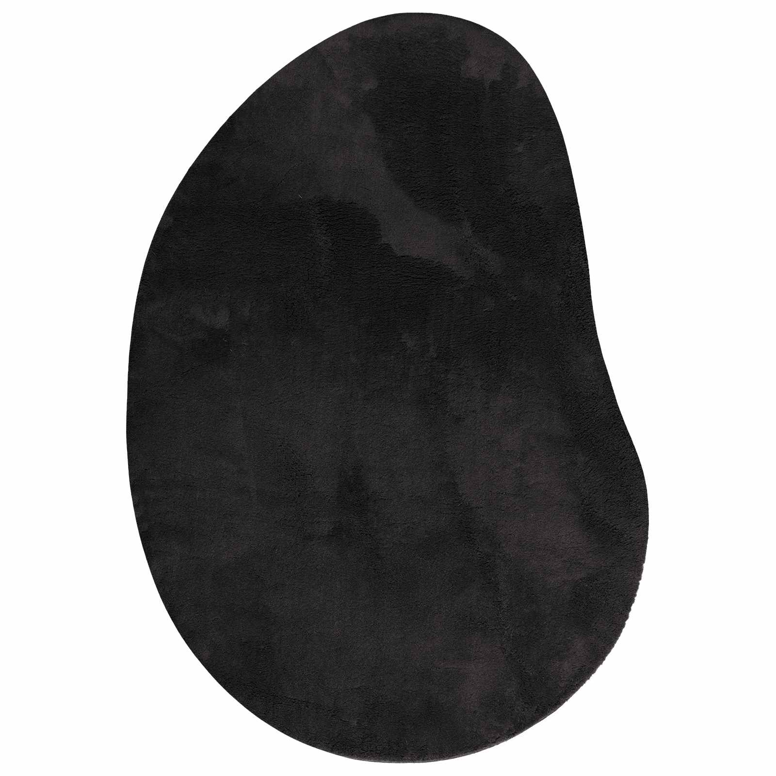 Vidaxl vloerkleden huarte zwart 120 x 170 cm polyester