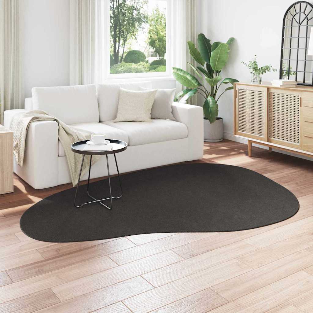 Vidaxl vloerkleden huarte antraciet 160 x 230 cm polyester