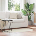 Vidaxl vloerkleden huarte crème 80 x 150 cm polyester