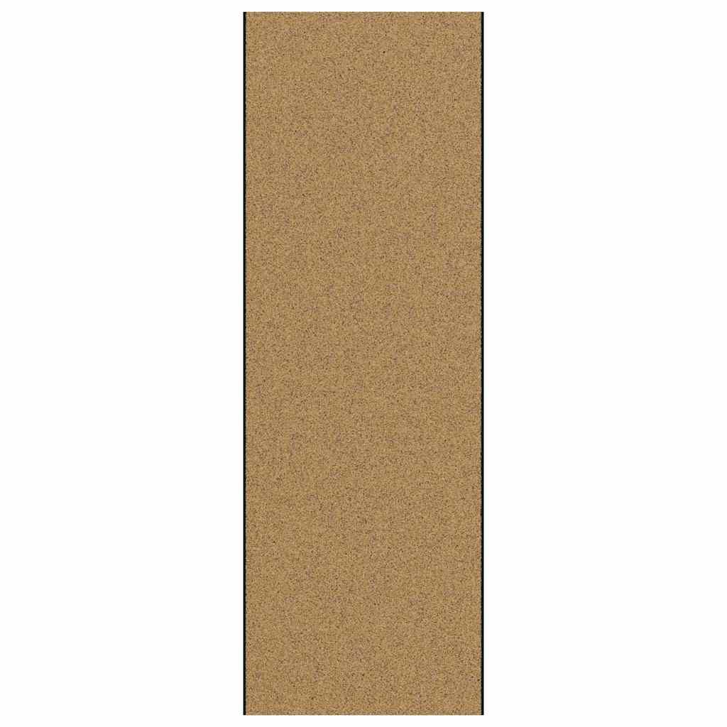 Vidaxl deurmat anders crème en zwart 120 x 350 cm polyamide en pvc