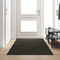 Vidaxl deurmat anders zwart 120 x 300 cm polypropyleen en vinyl