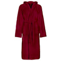 Vidaxl badjas kinn rood m katoen