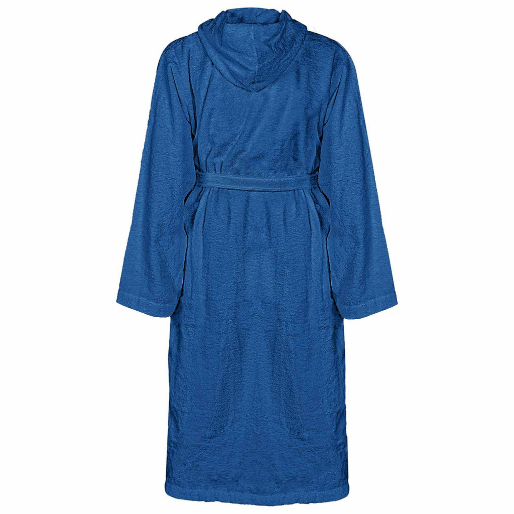Vidaxl badjas kinn blauw xxxl katoen