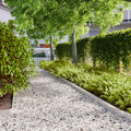 Vidaxl gazonranden 10 st 10x103 cm roestvrij staal