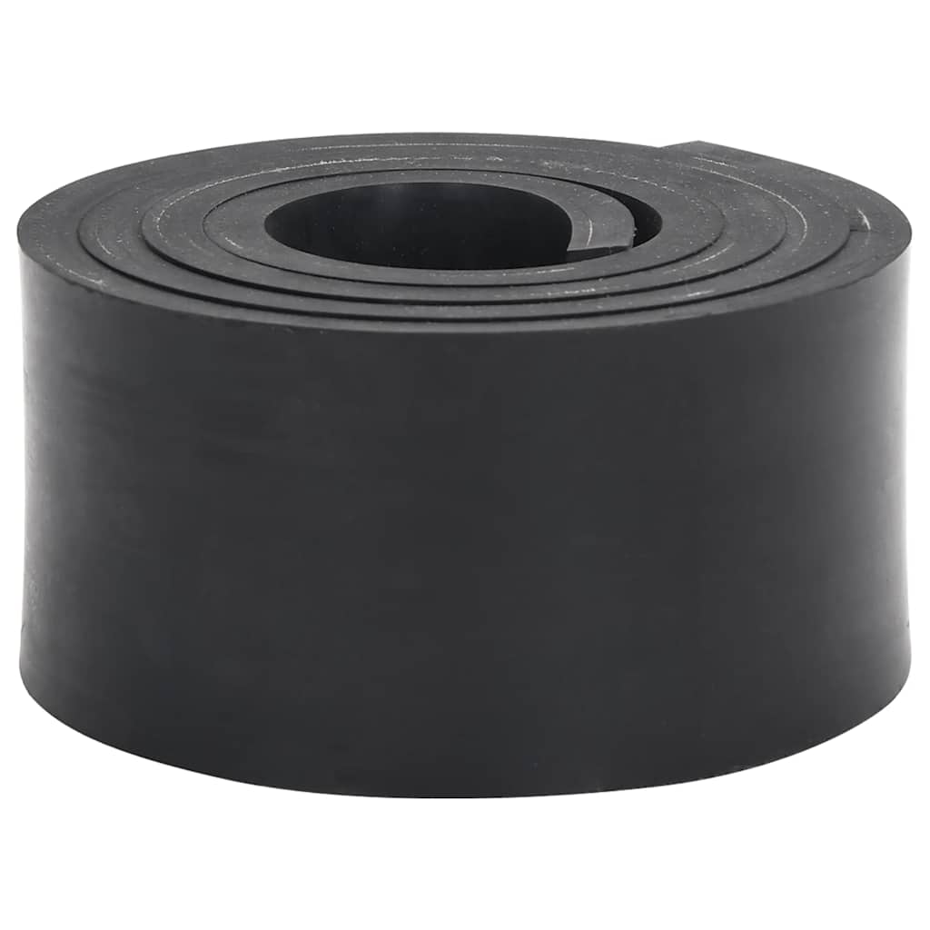 VidaXL Gummikante für Schneepflug 150x8x1 cm Schwarz