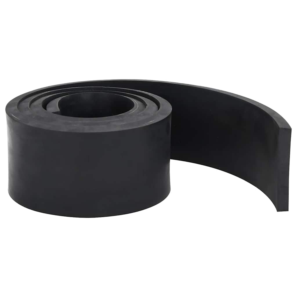 VidaXL Gummikante für Schneepflug 150x8x1 cm Schwarz