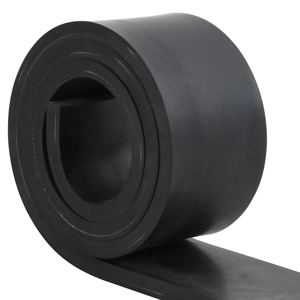 VidaXL Gummikante für Schneepflug 150x8x1 cm Schwarz