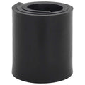 Vidaxl rubberen rand voor sneeuwploeg 100x15x1 cm zwart