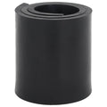Vidaxl rubberen rand voor sneeuwploeg 120x15x1 cm zwart