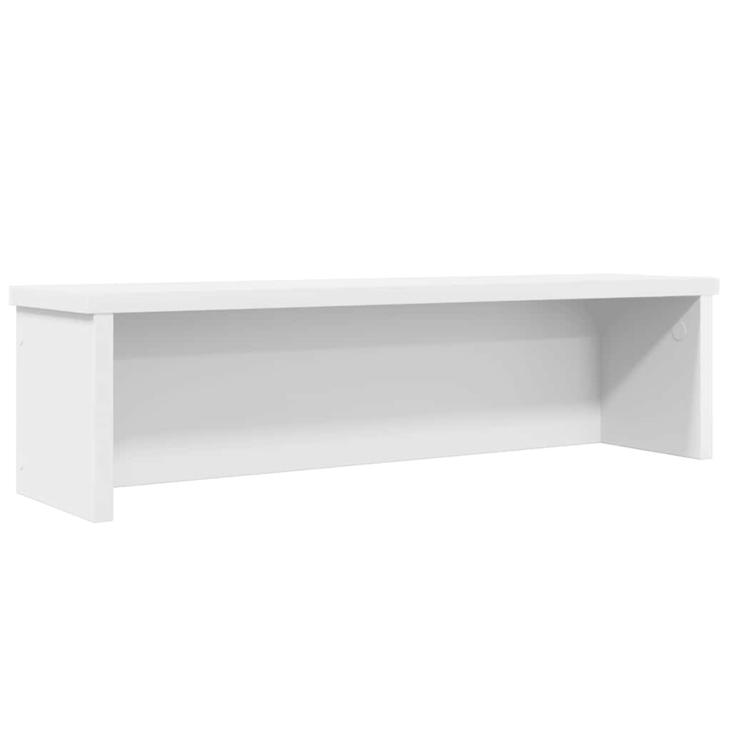 VidaXL Stapelbares Küchenregal 60x15x16 cm, Holzoptik, Weiß