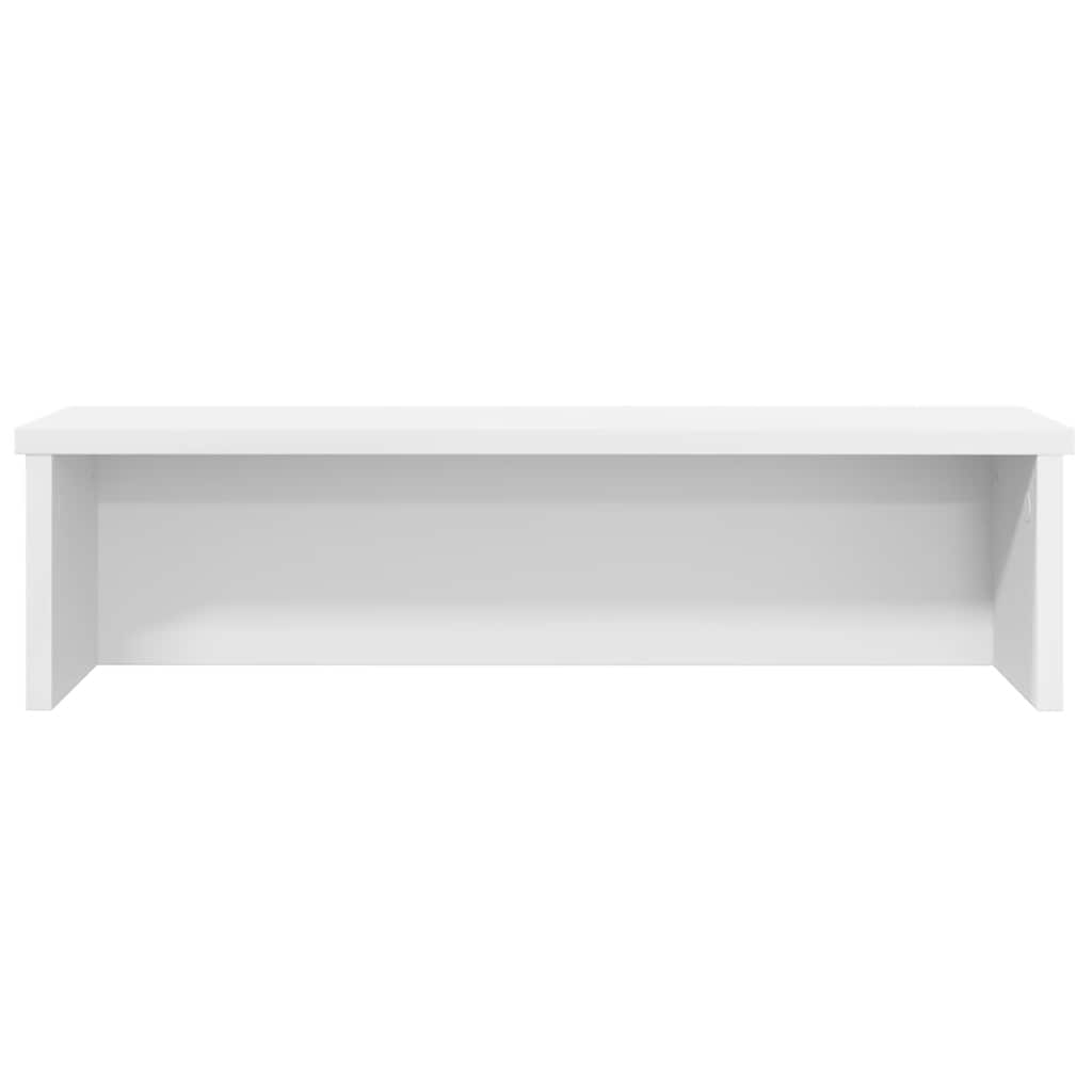 VidaXL Stapelbares Küchenregal 60x15x16 cm, Holzoptik, Weiß