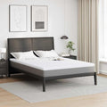 Vidaxl matrastopper wit 140 x 190 cm jacquard stof