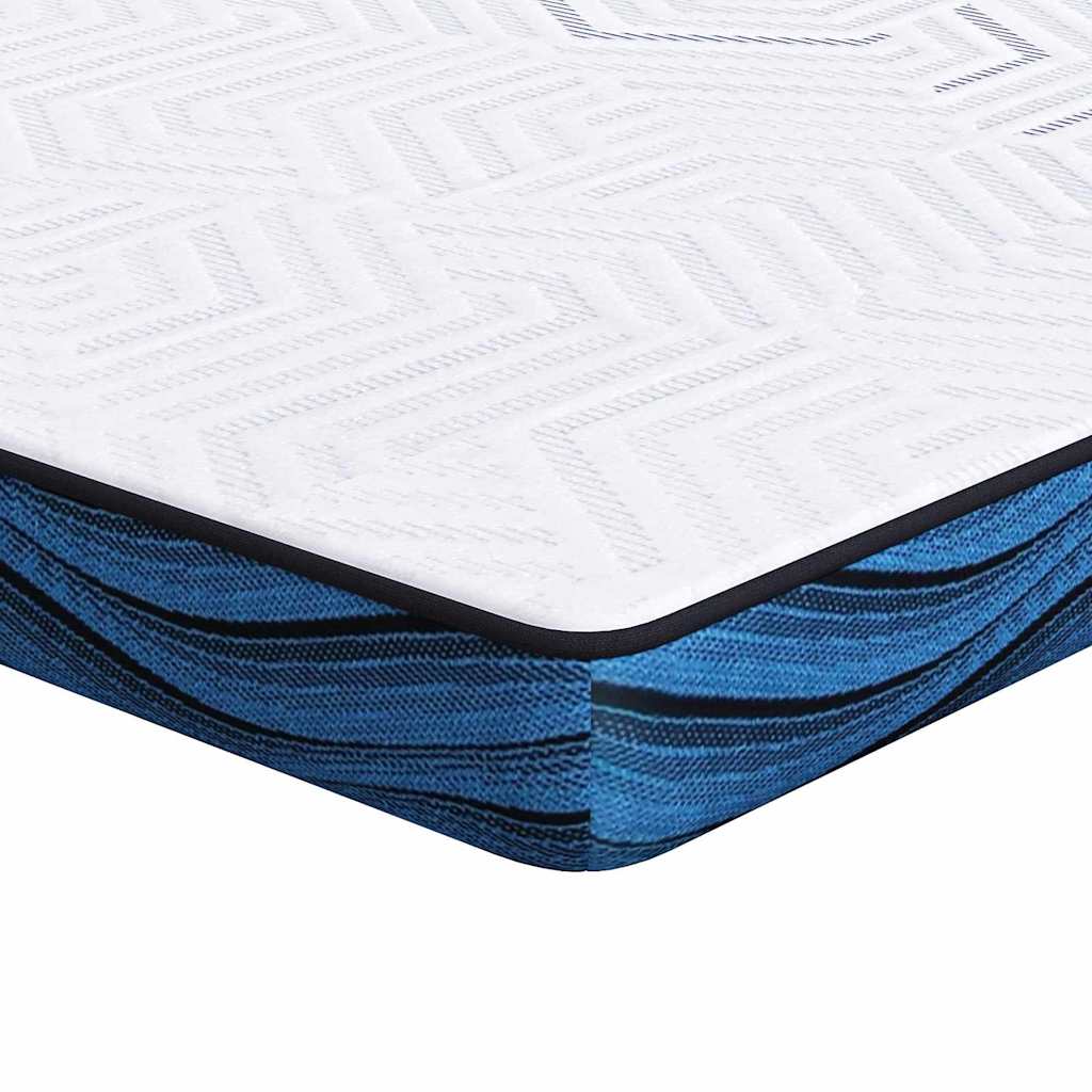 Vidaxl matrastopper wit 120 x 200 cm jacquard stof