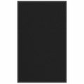 Vidaxl deurmat 90x150 cm zwart