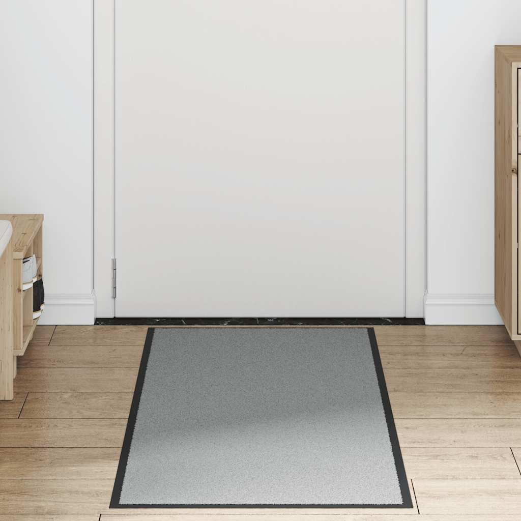 Vidaxl deurmat 60x180 cm grijs