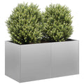 Vidaxl plantenbak 80x40x40 cm gegalvaniseerd staal