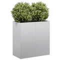 Vidaxl plantenbak 80x40x80 cm gegalvaniseerd staal