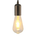 Vidaxl lamphouders 2 st glanzend zwart e27