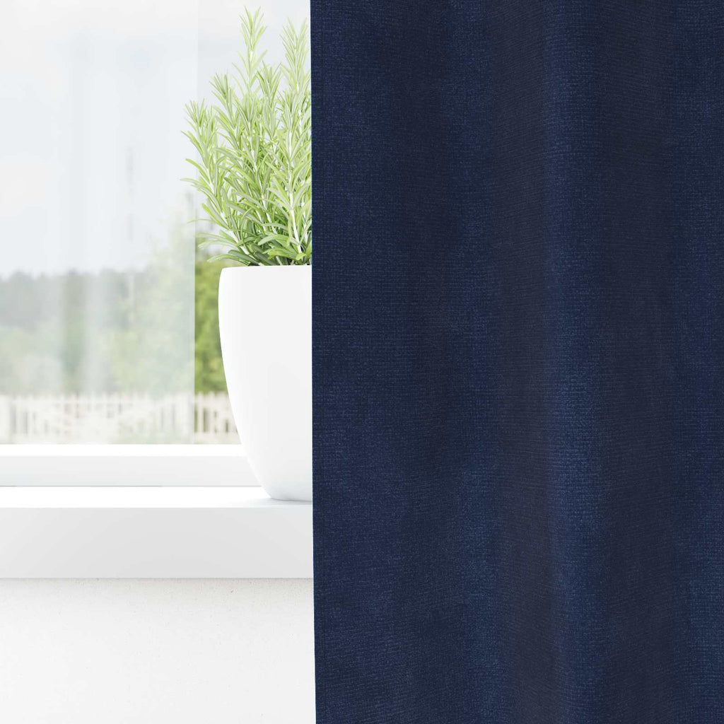 Vidaxl verduisterende gordijnen 2 pcs donkerblauw 140 x 225 cm fluweel
