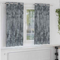Vidaxl velvet gordijnen 2 pcs zilvergrijs 175 x 140 cm fluweel