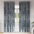 Vidaxl velvet gordijnen 2 pcs zilvergrijs 245 x 140 cm fluweel