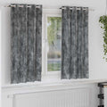 Vidaxl velvet gordijnen met gordijnen 2 pcs grijs 175 x 140 cm fluweel