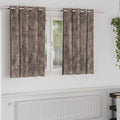 Vidaxl velvet gordijnen 2 pcs cappuccino 140 x 140 cm fluweel