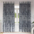 Vidaxl velvet gordijnen 2 pcs zilvergrijs 260 x 140 cm fluweel