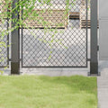 Vidaxl paondervoeten vierkant 4st 91x91mm gepoedercoat staal antraciet