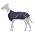 Vidaxl hondenregenjas met reflecterende strips polyester blauw xxs