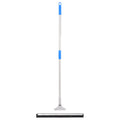 Vidaxl vloerwisser 55x122,5 cm staal en rubber
