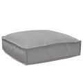 Vidaxl kussen grijs 50 x 50 x 12 cm oxford stof