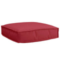 Vidaxl kussen wijnrood 60 x 60 x 12 cm oxford stof