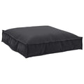 Vidaxl kussen zwart 70 x 70 x 12 cm oxford stof